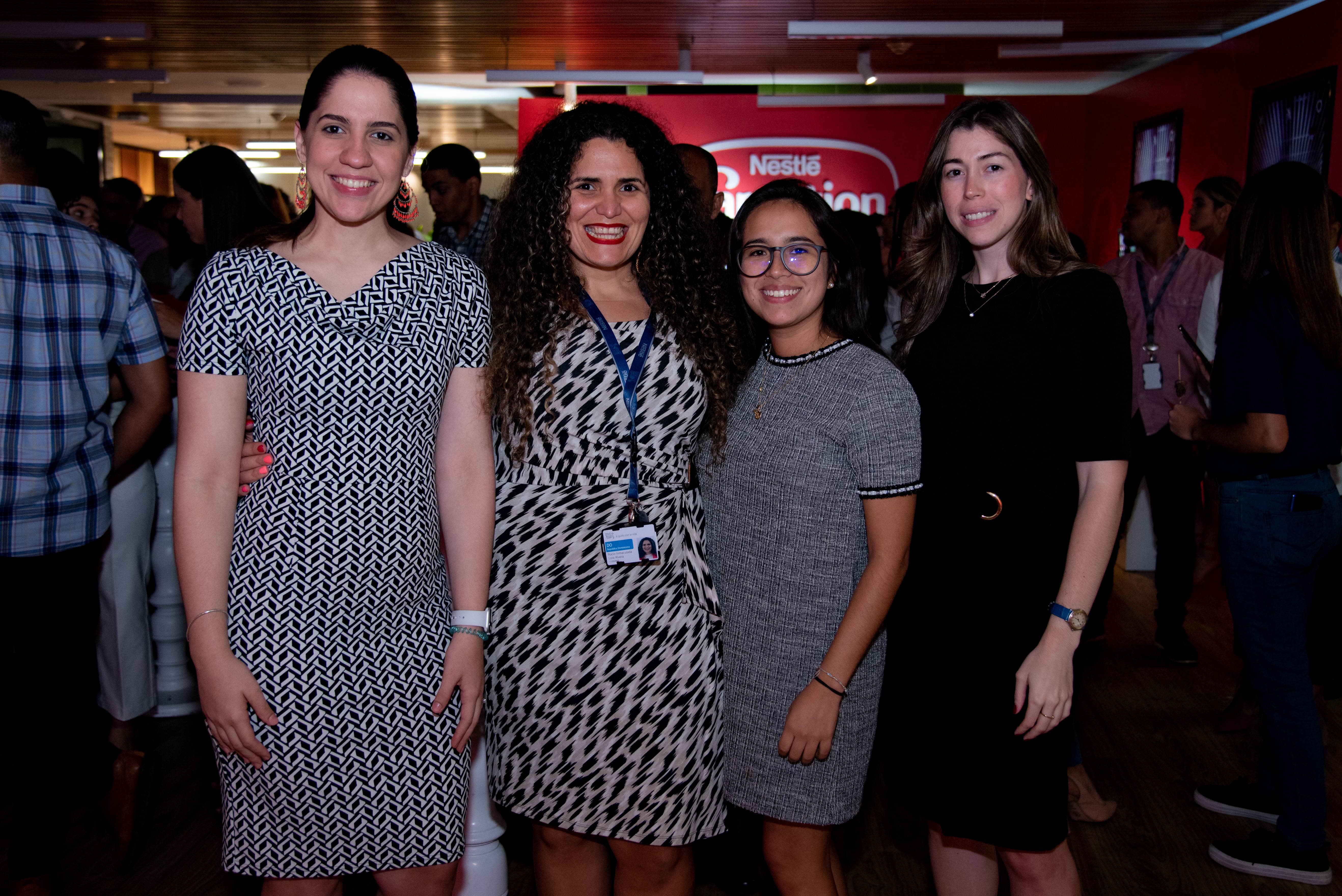 Rosa Rocha, Rocío Lora, Sandra Orihuela y María Antuñano.