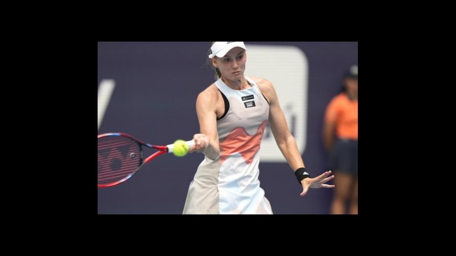 Rybakina sigue con paso perfecto y llega a semis en Miami Rybakina sigue con paso perfecto y llega a semis en Miami