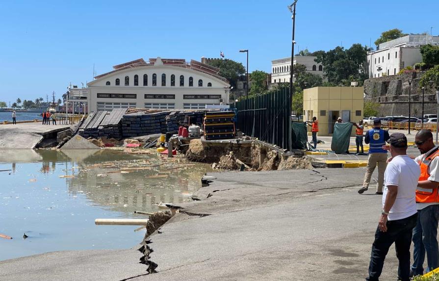 Puerto Don Diego mantiene actividades pese a colapso parcial de uno de sus muelles