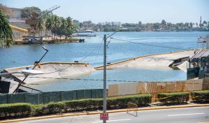 Obras P&uacute;blicas reconoce colapso de estructura del Puerto Don Diego fue por negligencia