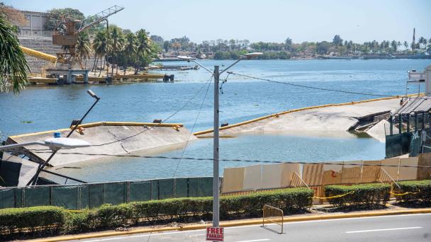 Obras Públicas reconoce colapso de estructura del Puerto Don Diego fue por negligencia