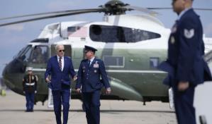 Cierran la base aérea que utiliza Biden por un individuo armado en las cercanías