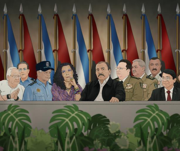 A la mesa con Daniel Ortega: los leales que se sientan junto a él