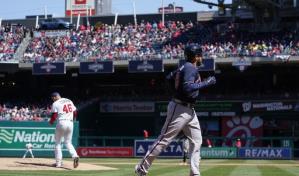 Bravos superan a Nacionales; pierden a Fried por lesión