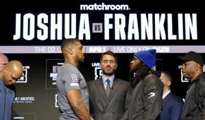 Mucho en juego para Joshua en pelea contra Franklin