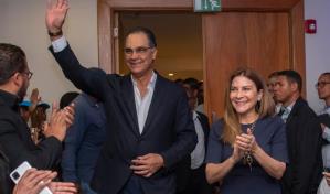 Santiago Hazim juramenta 583 nuevos miembros al Sector Externo de Luis Abinader