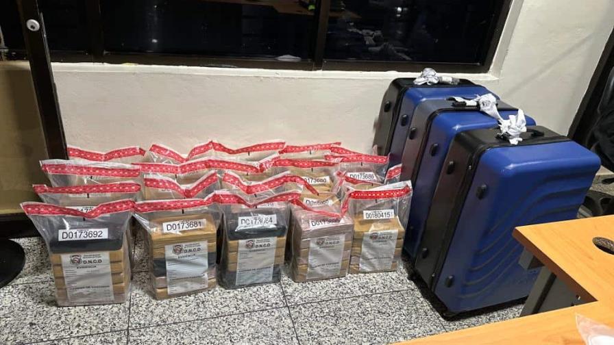 Incautan más de 100 paquetes de cocaína en Aeropuerto Internacional Las Américas