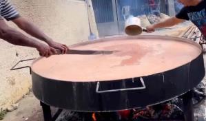 Comunidad de Puerto Plata prepara "habichuelas con dulce m&aacute;s grande" de la provincia