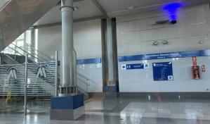 Dan alta médica a hombre que resultó herido en incidente con seguridad del Metro