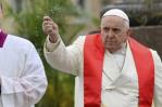 Tras tres días en el hospital, el papa Francisco oficia la misa del Domingo de Ramos Tras tres días en el hospital, el papa Francisco oficia la misa del Domingo de Ramos