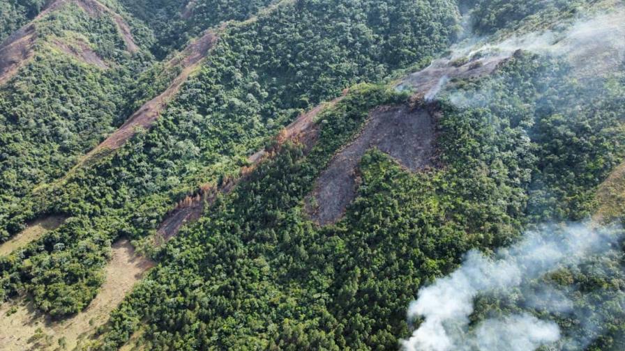 Medio Ambiente dice tiene controlados la mayoría de incendios forestales afectan el país