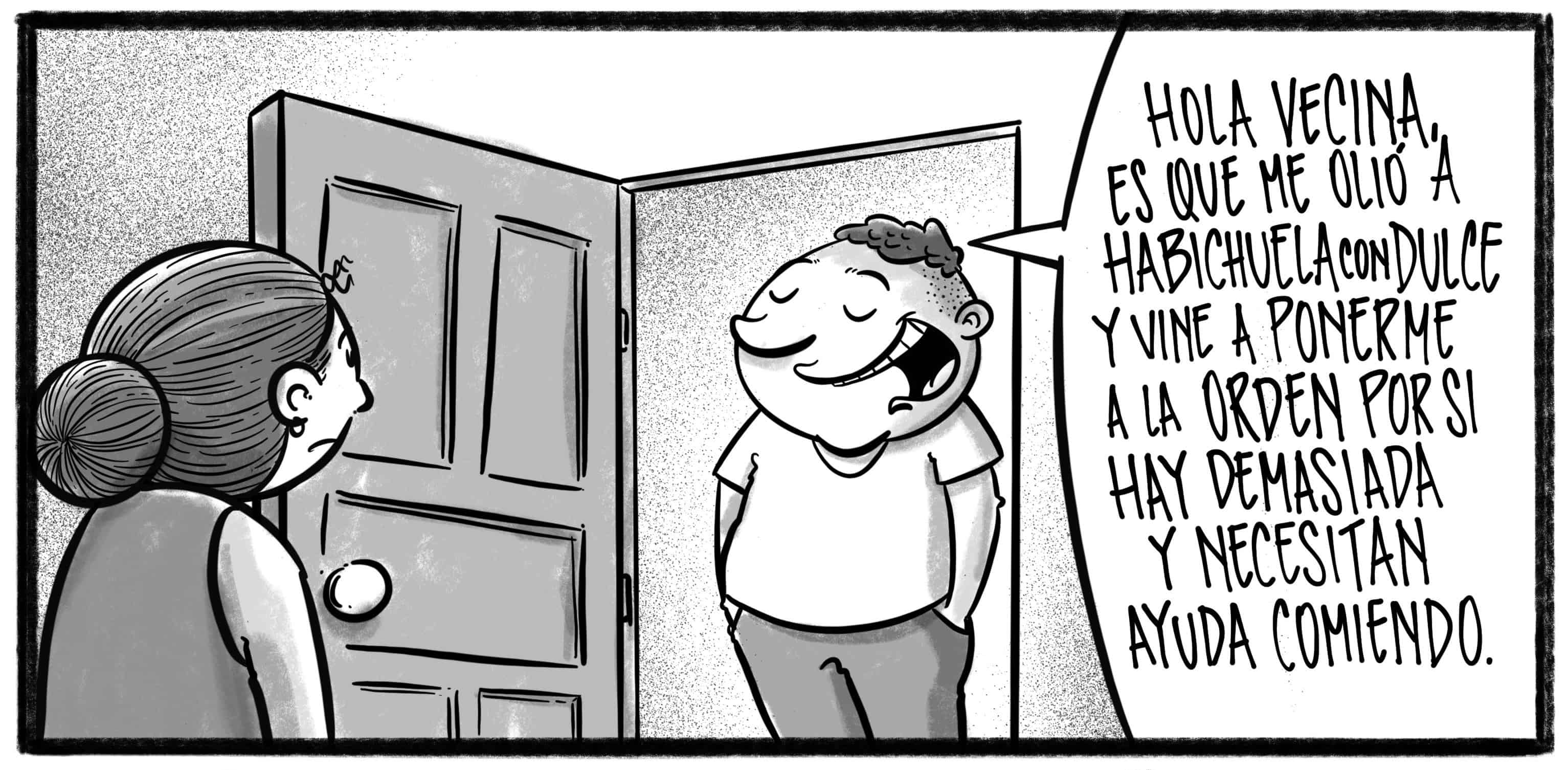 Caricatura de Noticiero Poteleche 3 abril 2023