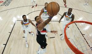 Con 27 puntos de Sharpe, Trail Blazers vencen a Timberwolves
