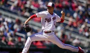 MacKenzie Gore silencia a los Bravos y Nacionales ganan en su debut