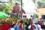 Devotos celebran el Domingo de Ramos