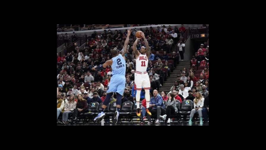 Resurgen los Bulls y superan 128-107 a los Grizzlies