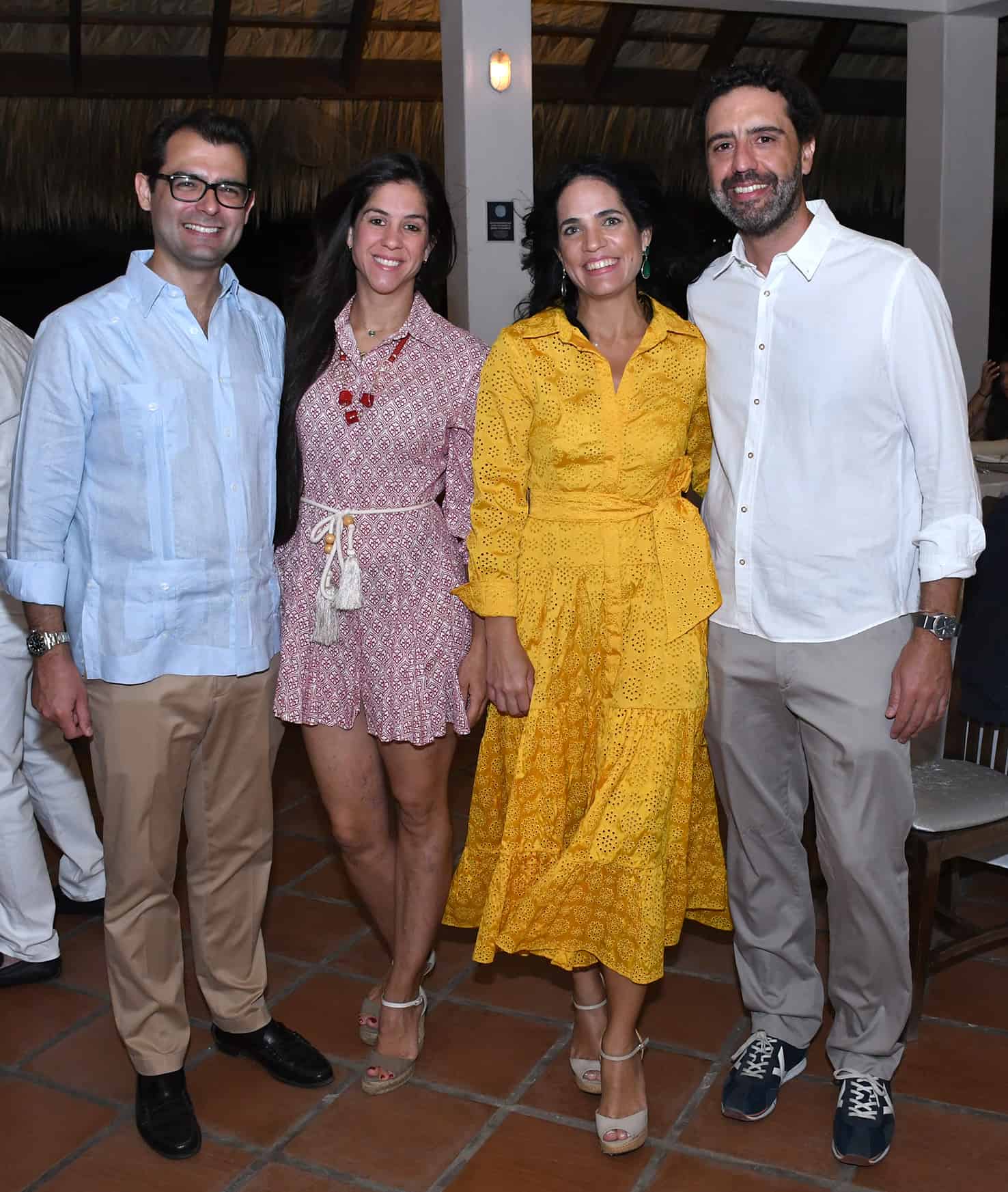 Javier Rodríguez, Chiara Leromazzo de Rodríguez, Carolina Soto y Pablo Garcia.