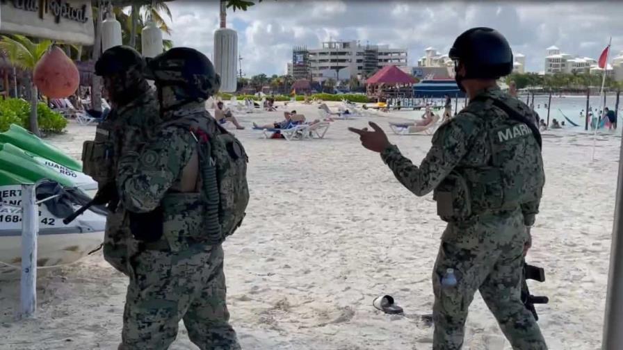 En el inicio de la Semana Santa, asesinan a tres en playa mexicana de Cancún