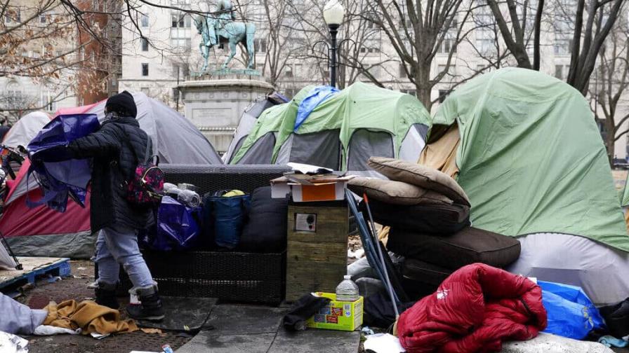 La pobreza empuja a cada vez más estadounidenses a vivir en la calle La pobreza empuja a cada vez más estadounidenses a vivir en la calle