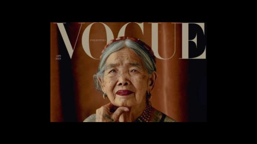 Una filipina de 106 años, la modelo más longeva en protagonizar portada de Vogue