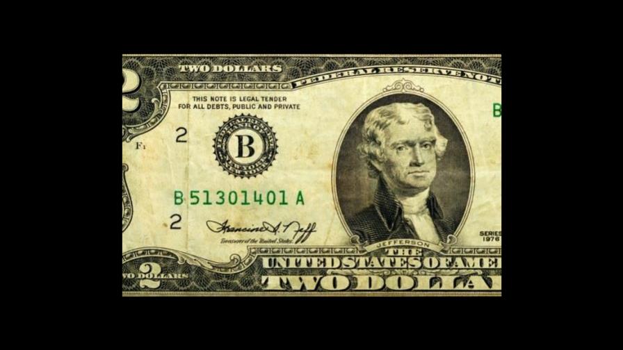 Algunos billetes de 2 dólares pueden valer hasta 4,500 dólares