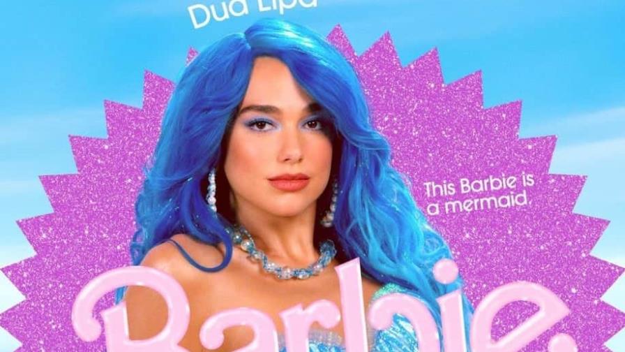 Dua Lipa se convierte en sirena en la película de Barbie Dua Lipa se convierte en sirena en la película de Barbie
