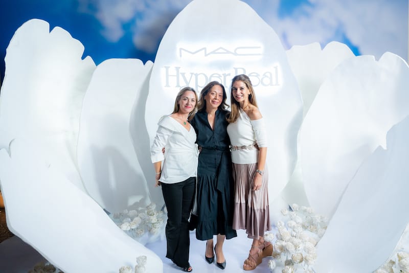 Caroline Bucher, Liza Ortega y Xynara Croes.