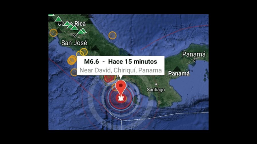Se registra un fuerte sismo en el Pacífico de Panamá, no hay daños