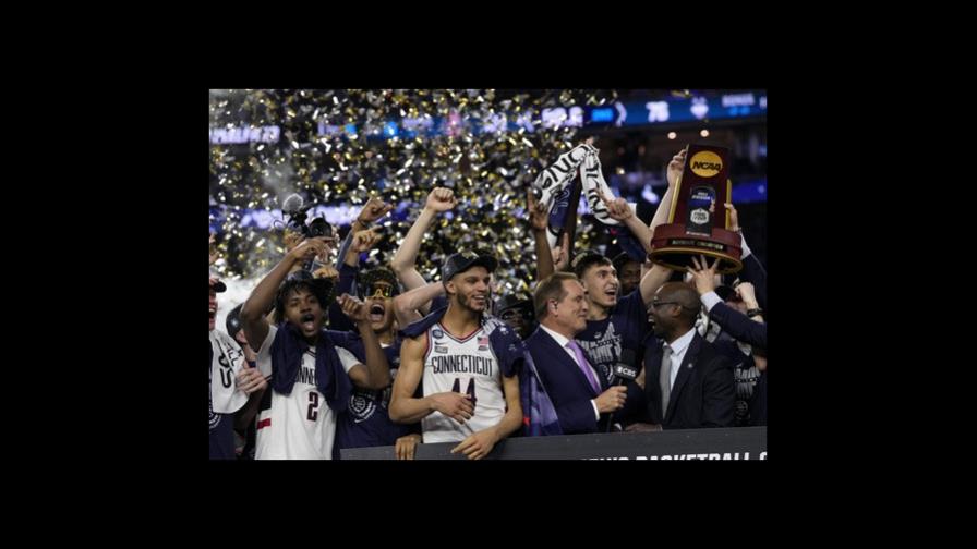 UConn se corona en la Locura de Marzo al derrotar 76-59 a SDSU UConn se corona en la Locura de Marzo al derrotar 76-59 a SDSU