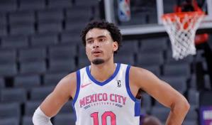 Justin Minaya, debutó este martes y es el dominicano número 12 en jugar en la NBA