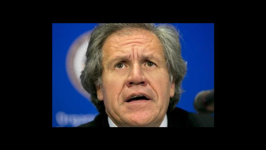Investigación concluye que Almagro violó normas de sentido común y buen juicio de la OEA