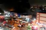 Reportan gran incendio en establecimiento de la avenida 27 de Febrero Reportan gran incendio en establecimiento de la avenida 27 de Febrero