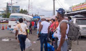 Choferes aseguran flujo de viajeros no supera a los tiempos previos a la pandemia