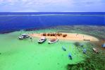 Cayo Arena, un paraíso de aguas cristalinas y peces coloridos