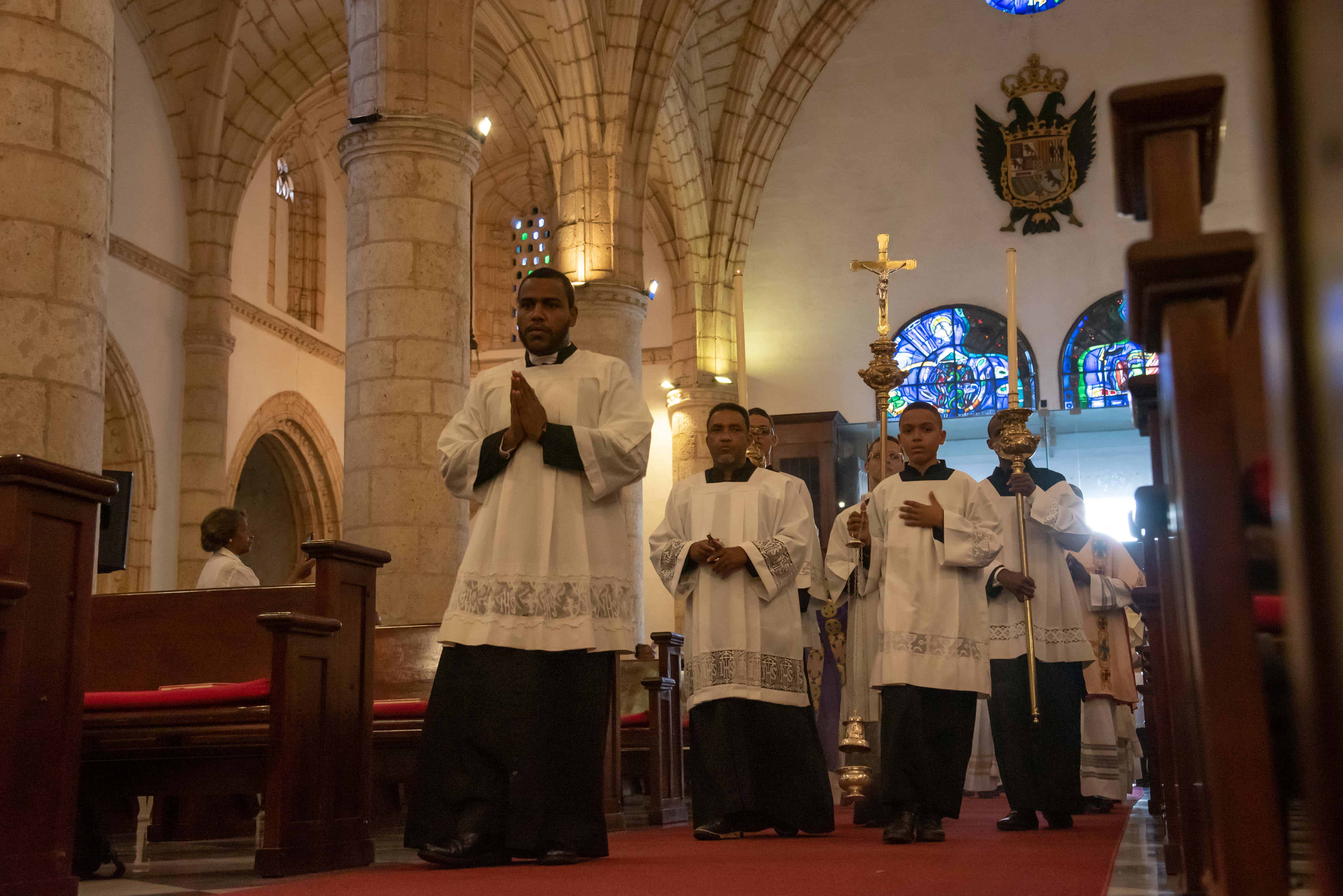 Parte del ritual de l Misa Crismal