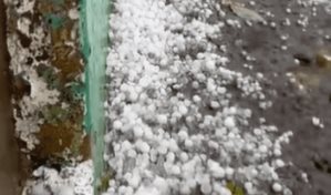 Reportan granizada en San Juan de la Maguana 