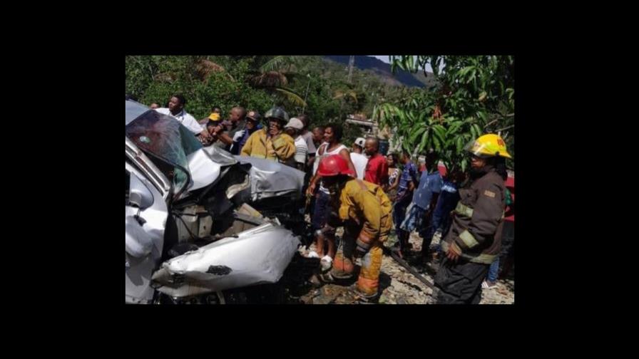 Dos muertos en accidente de tránsito en la Autopista Duarte