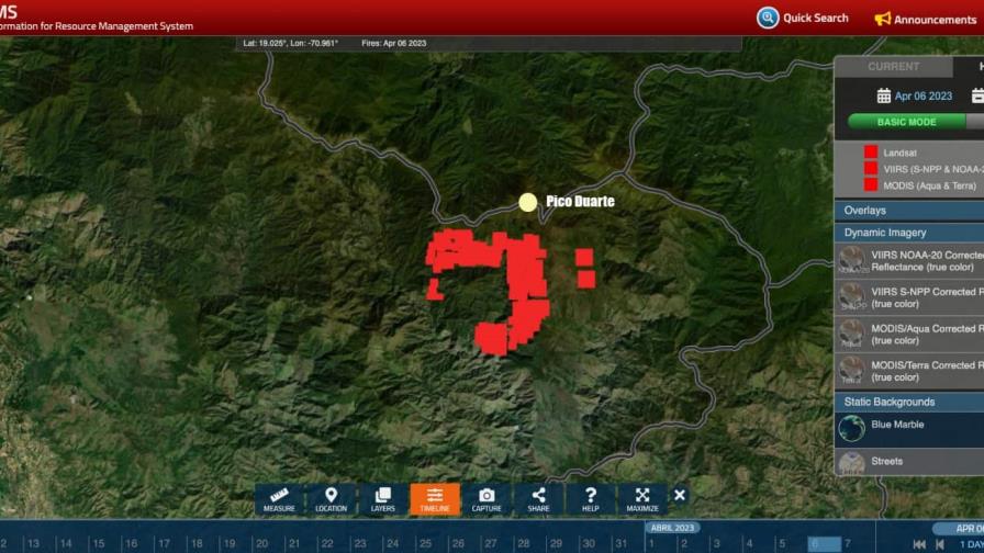 Medio Ambiente habilita personal en Pico Duarte ante incendios forestales