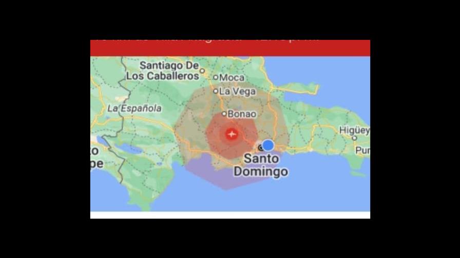 Se registra temblor en República Dominicana; informe preliminar dice fue de magnitud 4.5