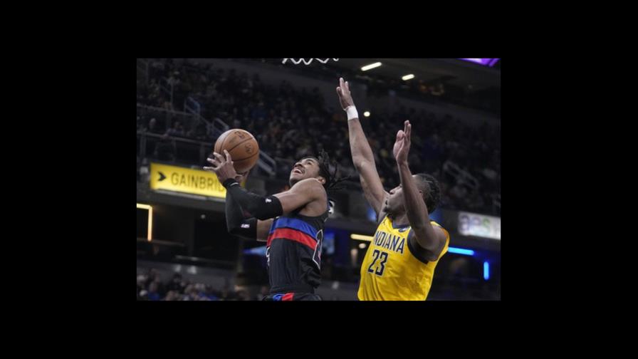 Pistons vencen a Pacers y ponen fin a racha de 11 derrotas