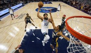 Towns encesta 30 por los Timberwolves para vencer a Pelicans