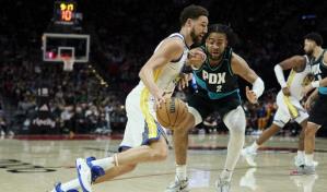 Warriors fijan r&eacute;cord  con 55 puntos en el primer cuarto; dominicano Qui&ntilde;ones anota nueve