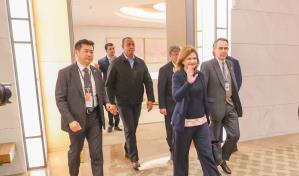 Vicepresidenta Raquel Pe&ntilde;a retorna a RD tras concluir agenda en Corea del Sur