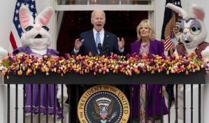 Los Biden buscan huevos de Pascua en la Casa Blanca con miles de niños