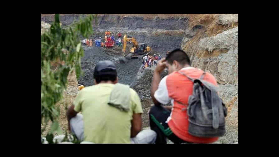 Un obrero queda atrapado en una mina en Nicaragua tras derrumbe de cerro Un obrero queda atrapado en una mina en Nicaragua tras derrumbe de cerro