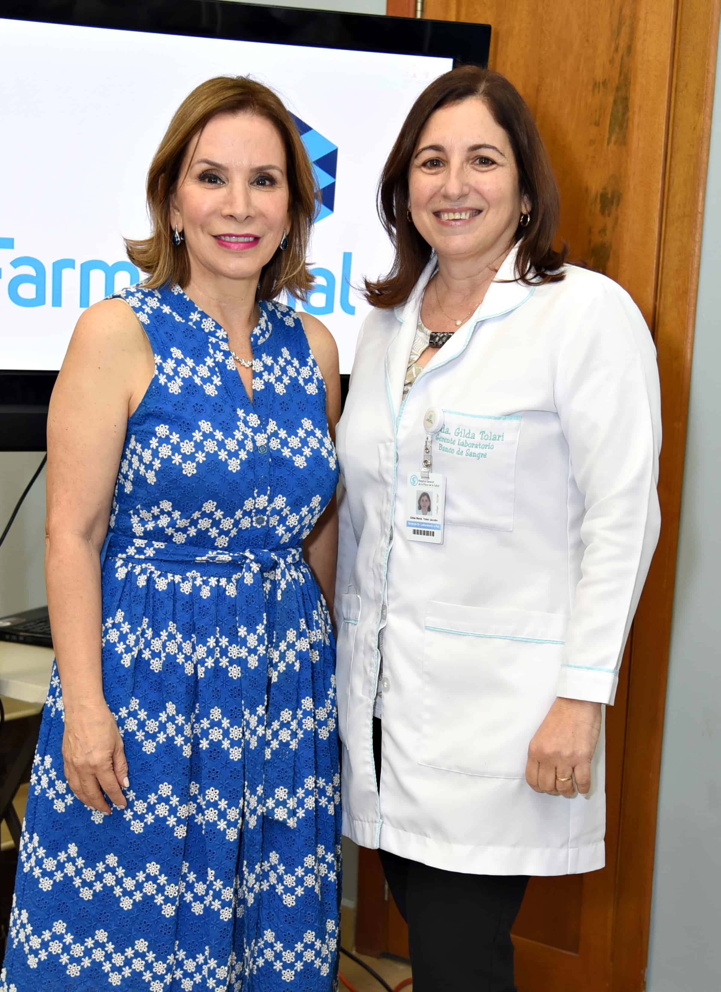 Lucia Boyona y Gilda Tolari.