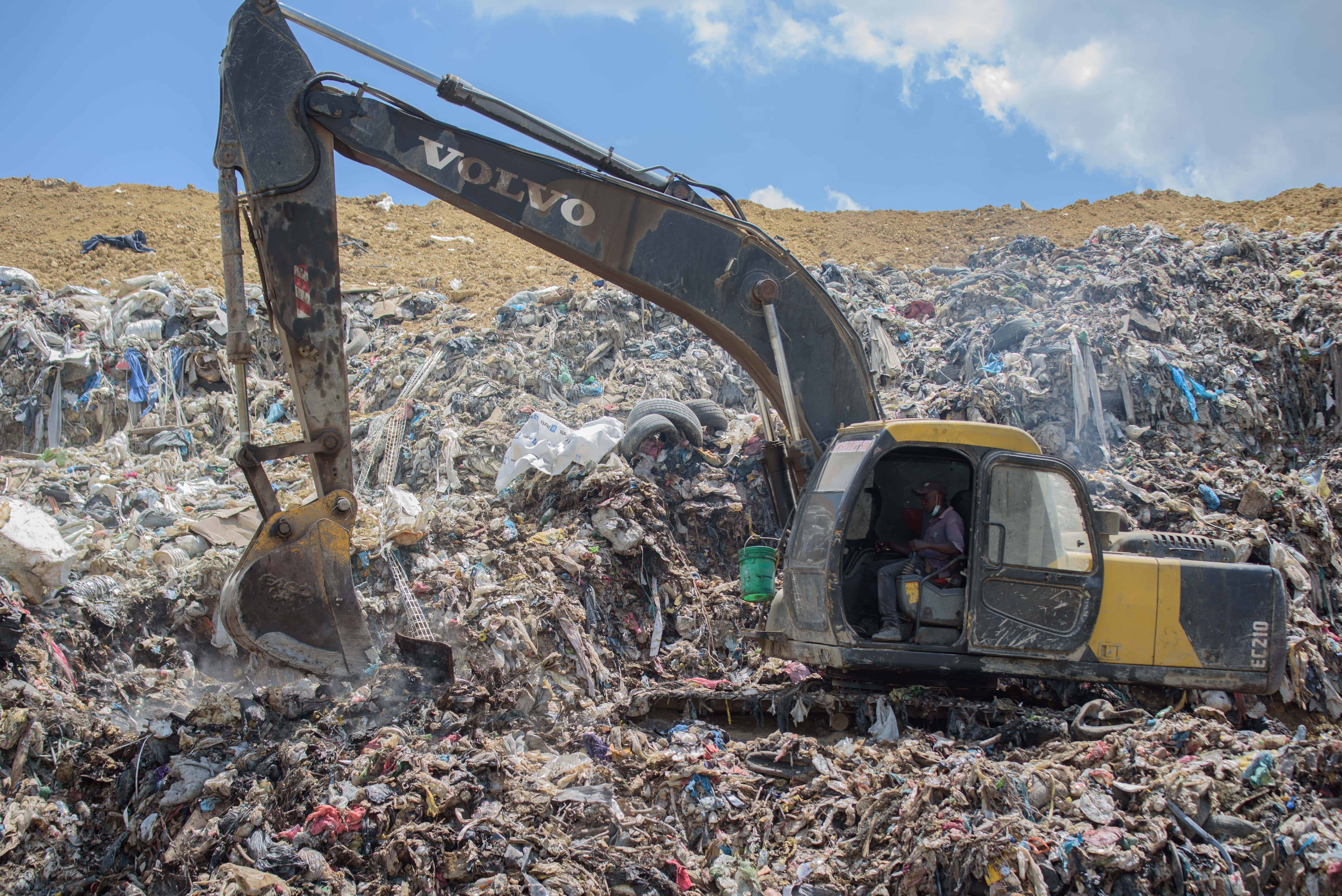 Una retro que remueve los residuos