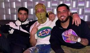 Anuel AA en medio de la polémica por publicar foto con un presunto líder criminal en Venezuela