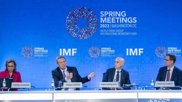 FMI advierte riesgos colaterales en sector financiero por subida de tipos de interés