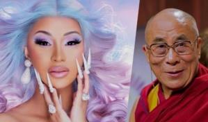 Cardi B sobre acción del Dalái Lama: Los depredadores están en todas partes